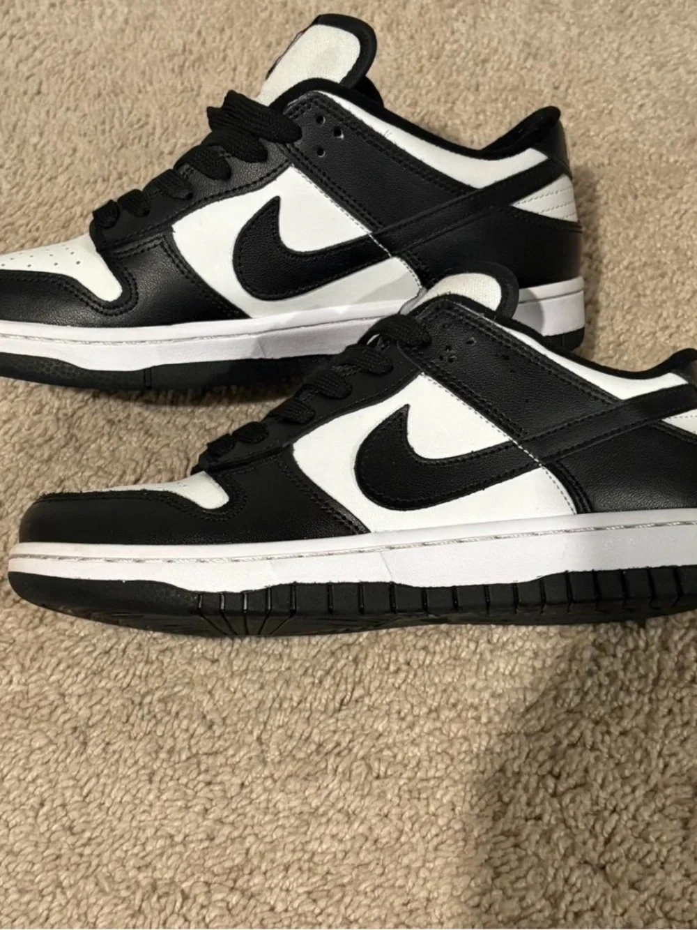 Nike Men’s Low-Top Sneakers - Black and White